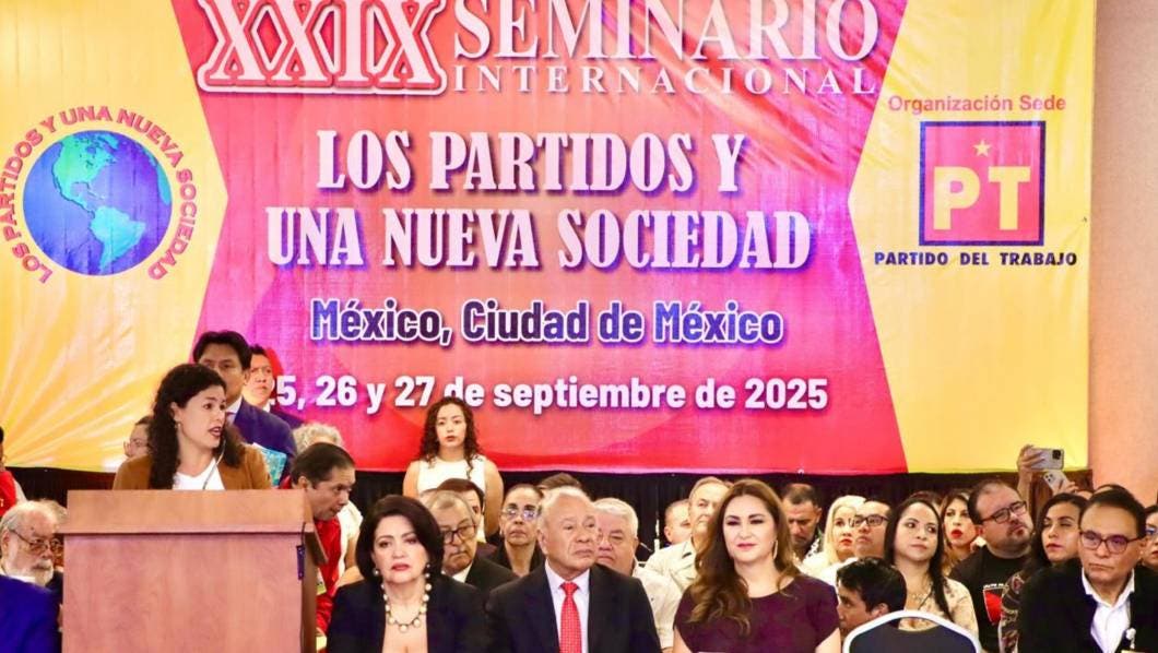 Participa Morelos en Seminario Internacional del PT