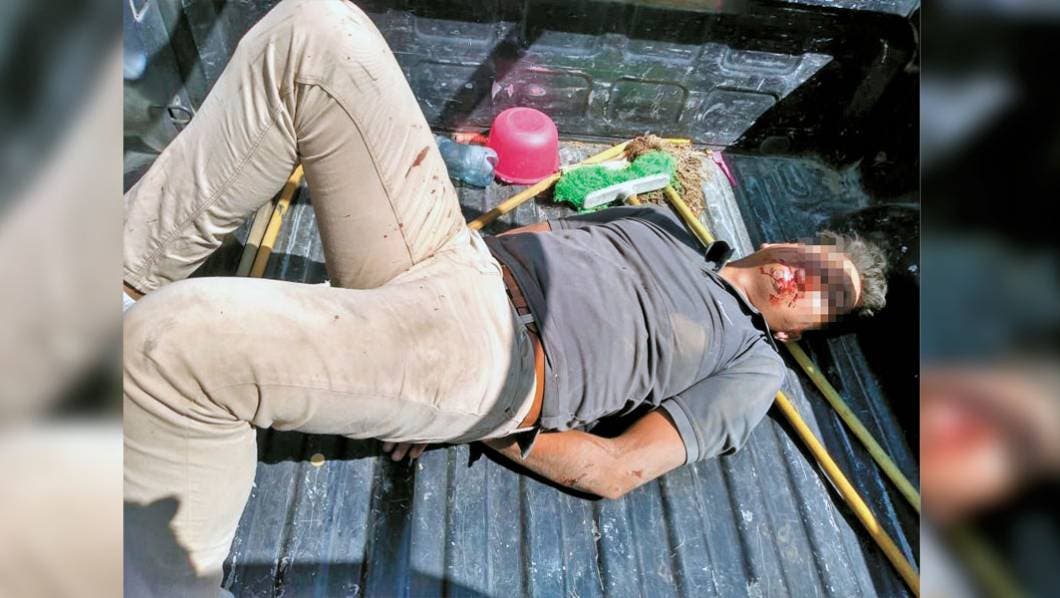 Sorprenden a sujeto robando y lo golpean, en Yecapixtla