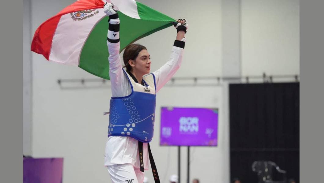 taekwondoína morelense Zaira Paulina Salgado Landa