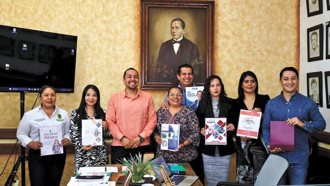 El alcalde Israel Piña Labra encabezó la sesión número 25 de Cabildo