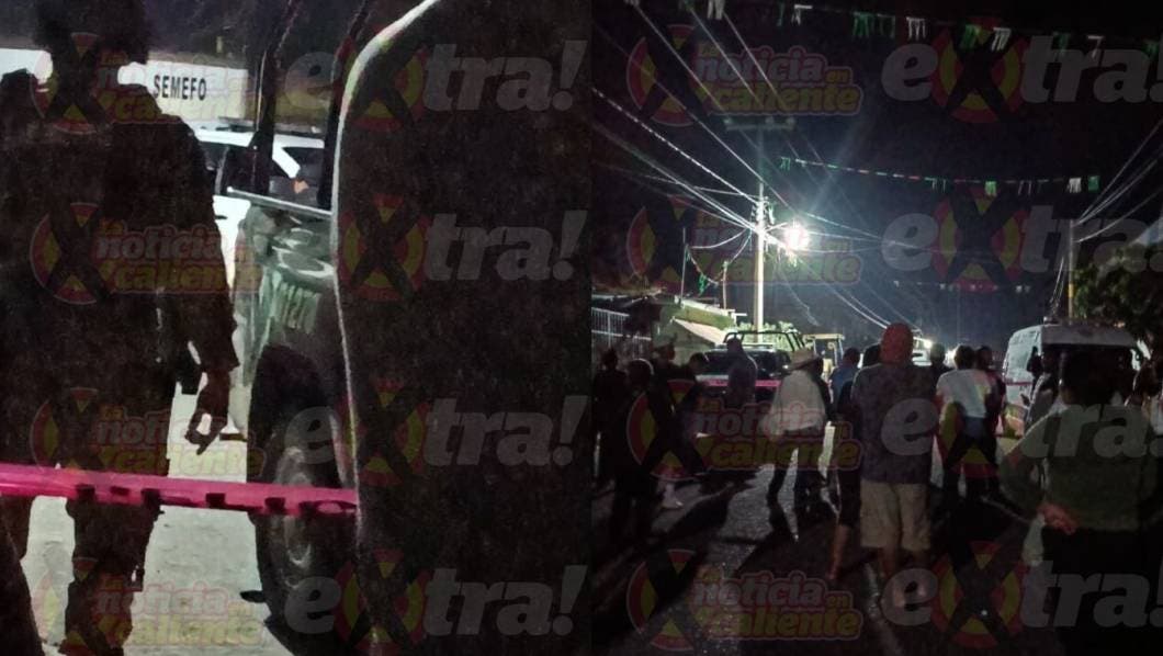 Matan a balazos a 3 hombres en una vulcanizadora de Tepalcingo