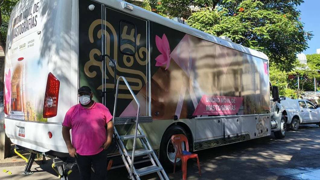  Unidades móviles de mastografía