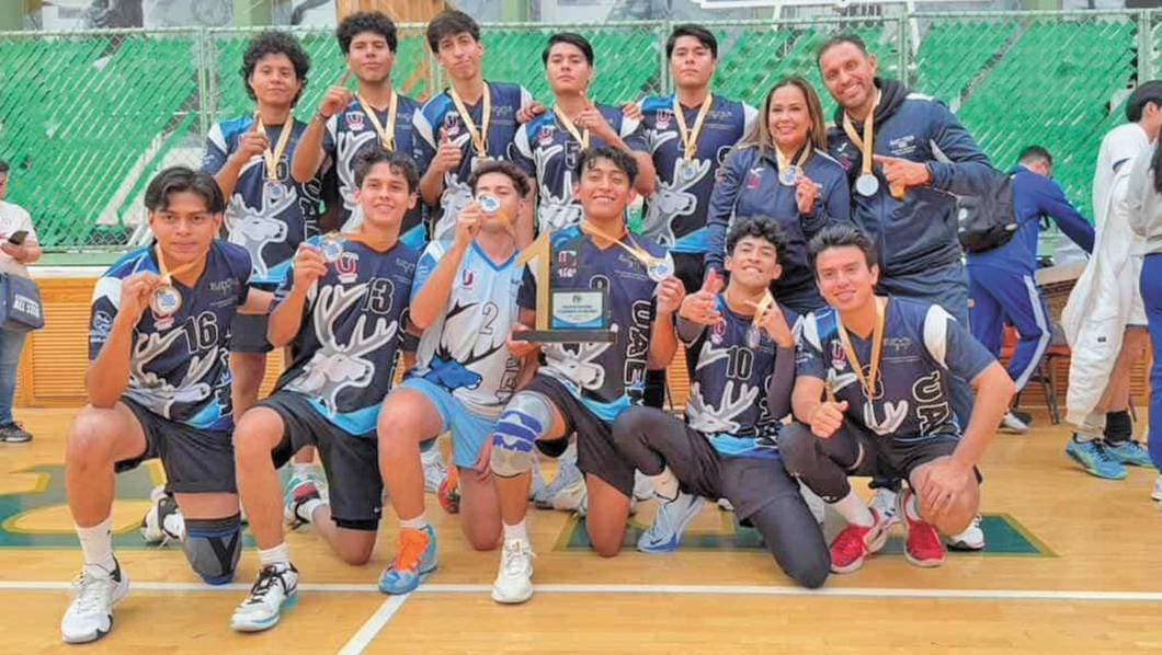 UAEM gana 1er lugar en voleibol varonil del Circuito Universitario
