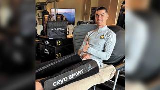 Presume CR7 recuperación