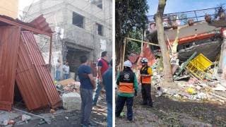 VIDEO | Fuerte explosión en inmueble de Tlalpan deja va...