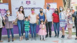 Brinda apoyo DIF Morelos en Tetela del V 2