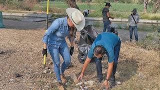 Limpian un canal en Temilpa Nuevo, de Tl 2