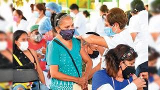 Continúa hoy la inmunización contra COVI 2