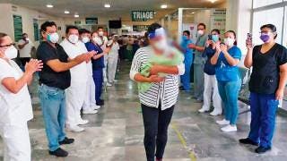 Recién nacido supera COVID-19 en el IMSS de Morelos