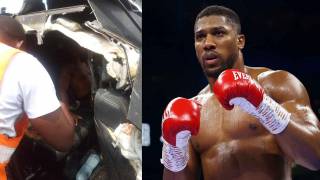 Anthony Joshua sufre lesiones leves tras accidente vial...