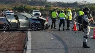 Reportan cierre parcial en la carretera Cuernavaca–Chilpancingo por accidente vehicular