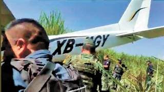 Aterriza avioneta en cañaveral de Ayala