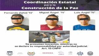 Caen con armas y droga en Morelos 2