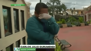 Crisis en Ecuador hace romper en llanto a reportero