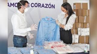 Recibe DIF Morelos donativo para atender coronavirus