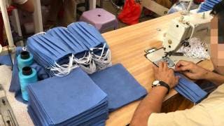 En el Sistema penitenciario se elaboran cubrebocas para recl...