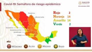 Morelos estará en semáforo amarillo 2 semanas más por COVID1...