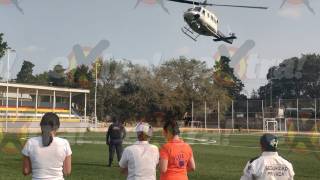 Provoca volcadura en Hueyapan movilización de cuerpos de emergencia