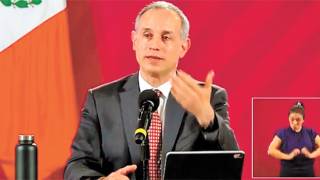 Llama Gatell a atención oportuna al menor síntoma de COVID19