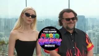 Anya Taylor-Joy y Jack Black promocionan “Super Mario Galaxy” en español