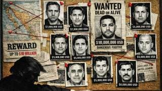 Estados Unidos pone precio a 15 capos mexicanos: hasta 94 mi...