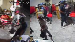 VIDEO: Captan asalto en taquería de Atlacomulco, en Jiutepec