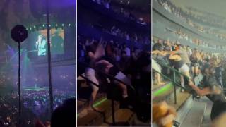 Mujeres se pelean durante concierto de Bad Bunny 