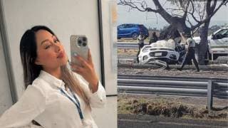 Madre en lucha por su vida: Beatriz no sabe que perdió a su bebé en accidente en la Cuautla-Oaxtepec