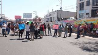 Resurgen bloqueos en Cuernavaca por falt 2