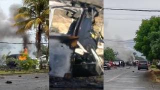 Explota coche bomba en Michoacán: 2 muertos y 7 heridos en a...