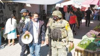 Piden aislamiento social en Xoxocotla y 2