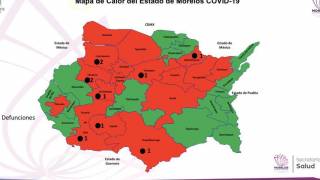 Aumenta a 10 cifra de decesos por COVID19 en Morelos