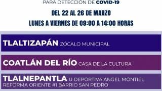 En estos municipios de Morelos se instalarán módulos para de...