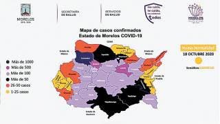 Se suman 153 personas a estudio COVID-19 en Morelos