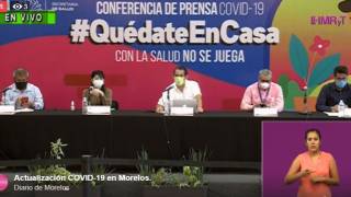 Actualización COVID-19 en Morelos 13 de mayo 