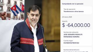 Gerardo Fernández Noroña dona 64 mil pesos a Cuba: “Mi solid...