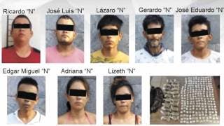 Caen sujetos con droga en Zacatepec 2