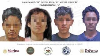 Suman cuatro detenidos por plagio en Cuernavaca