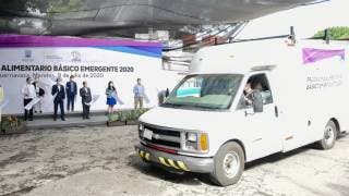 Inicia entrega de despensas en Morelos a familias afectadas...