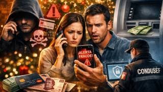 Advierten autoridades por nuevas estafas bancarias en época...