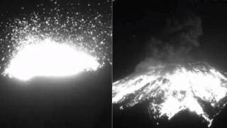 VIDEO: El Popocatépetl incrementa intensidad de explosi...