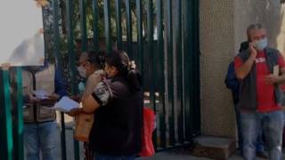 Muere un abuelito haciendo fila para vacunarse en Cuernavaca