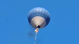 Es capturado el dueño del globo aerostático que se desp...