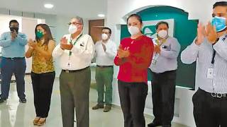 Rinden en el IMSS homenaje a fallecidos por COVID-19