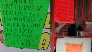 Kilo de tortilla en Cuernavaca llega a 2 2