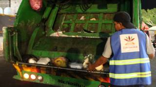  Refuerzan medidas sanitarias a trabajadores de limpia en Cu...