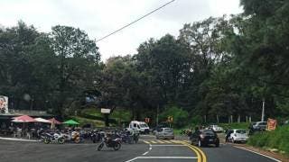 Muere motociclista al estrellarse contra barra metálica en la México-Cuernavaca 2