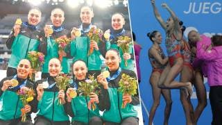 Consiguen mexicanas oro en Mundial de Natación Artística