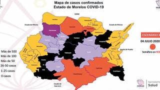 Confirman 44 nuevos casos de COVID-19 en Morelos