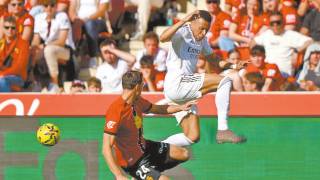Com­plica Mallorca al Real Madrid